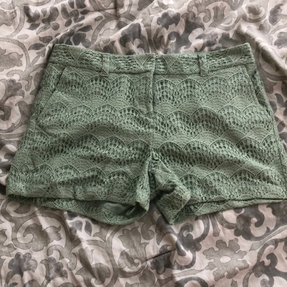 LOFT Pants - Ann Taylor Loft Lace Shorts